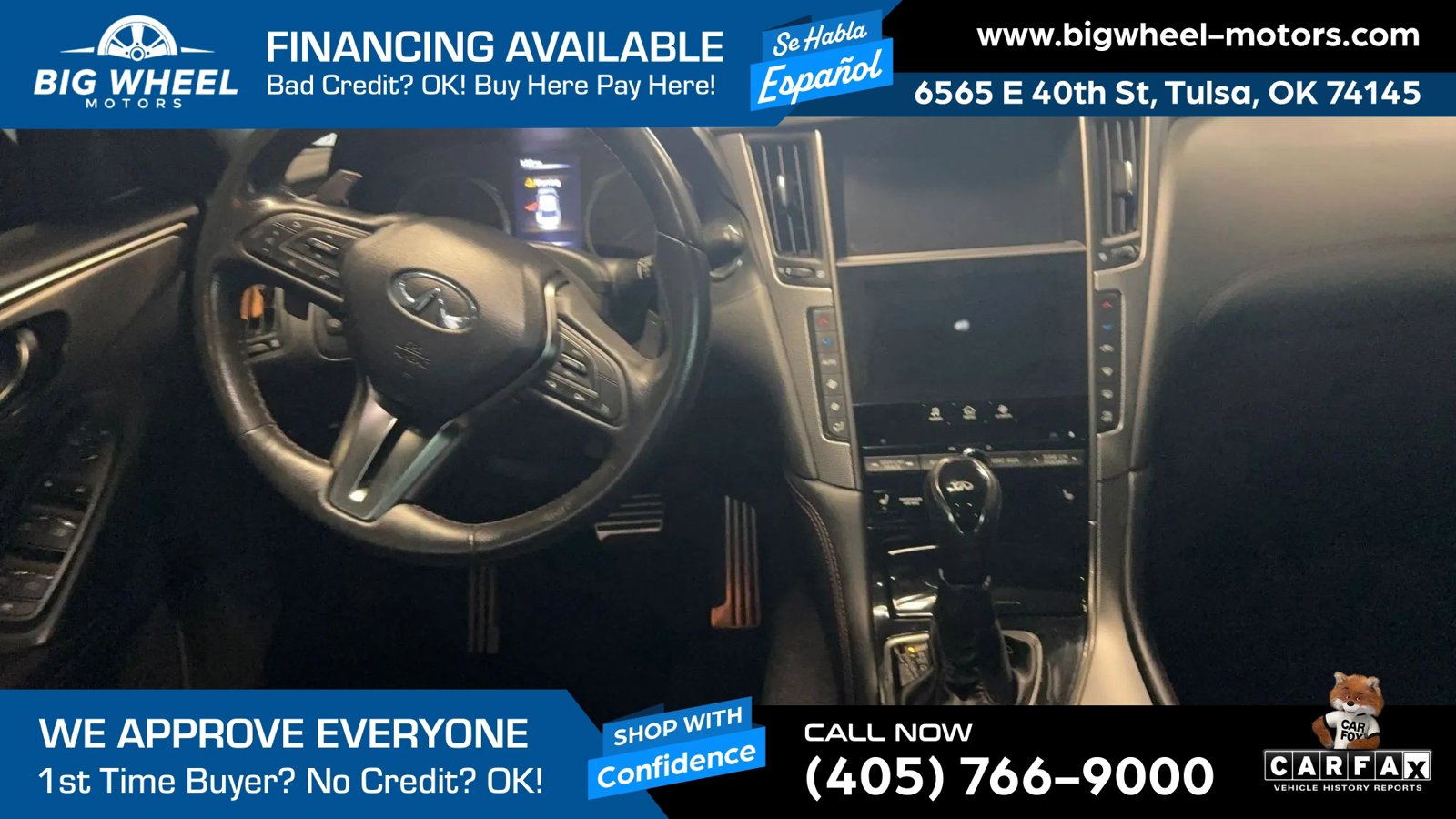 Used 2018 INFINITI Q50 Red Sport 400 w/ Cargo Package (L95) AWD/4WD image 10