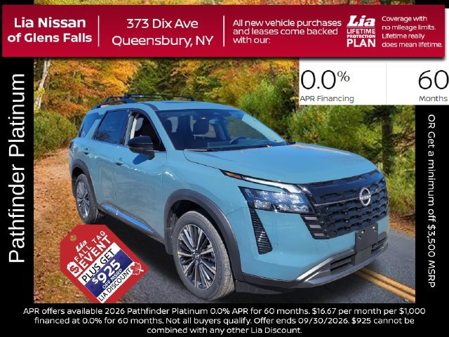 New 2026 Nissan Pathfinder Platinum