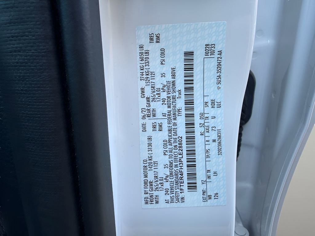 Used 2023 Ford Ranger XL w/ FX4 Off-Road Package AWD/4WD image 29