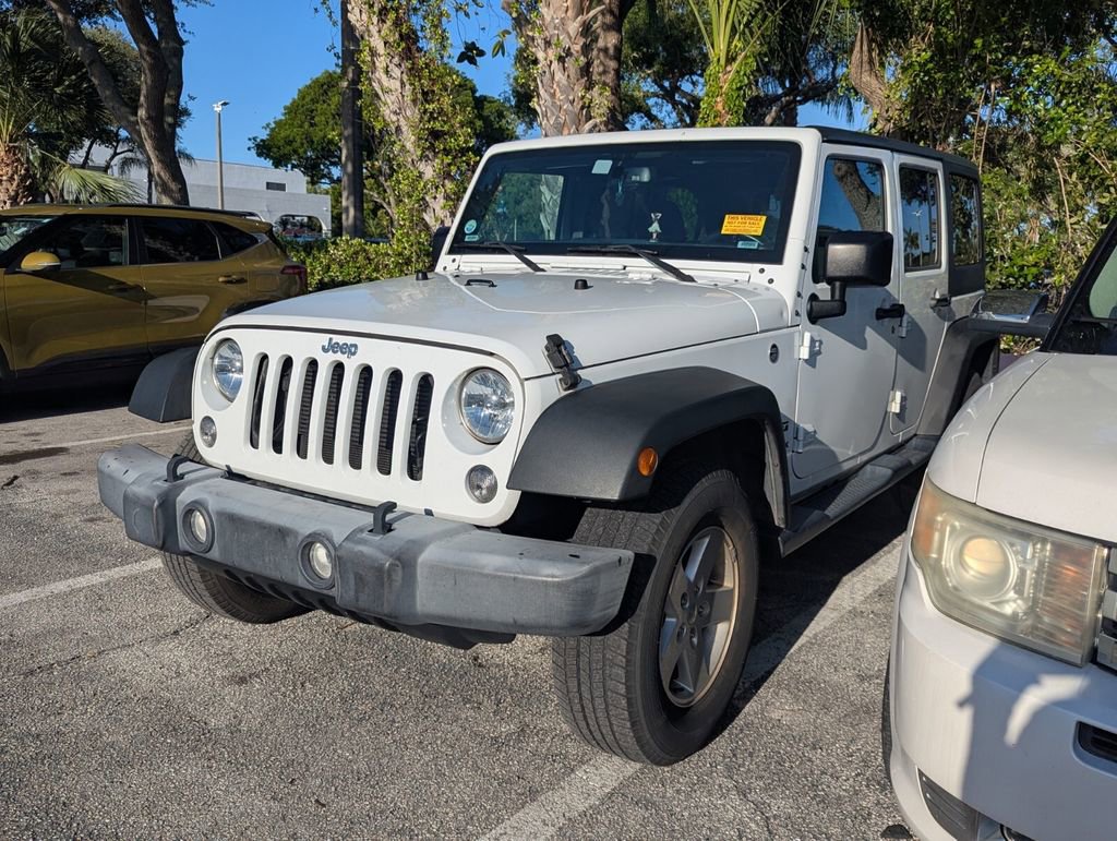 Used 2018 Jeep Wrangler Unlimited Sport S AWD/4WD image 2