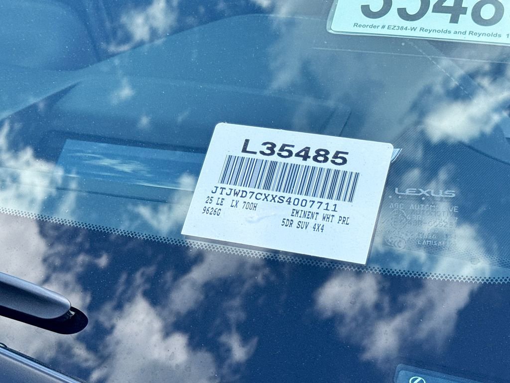 New 2025 Lexus LX 700h Overtrail image 21