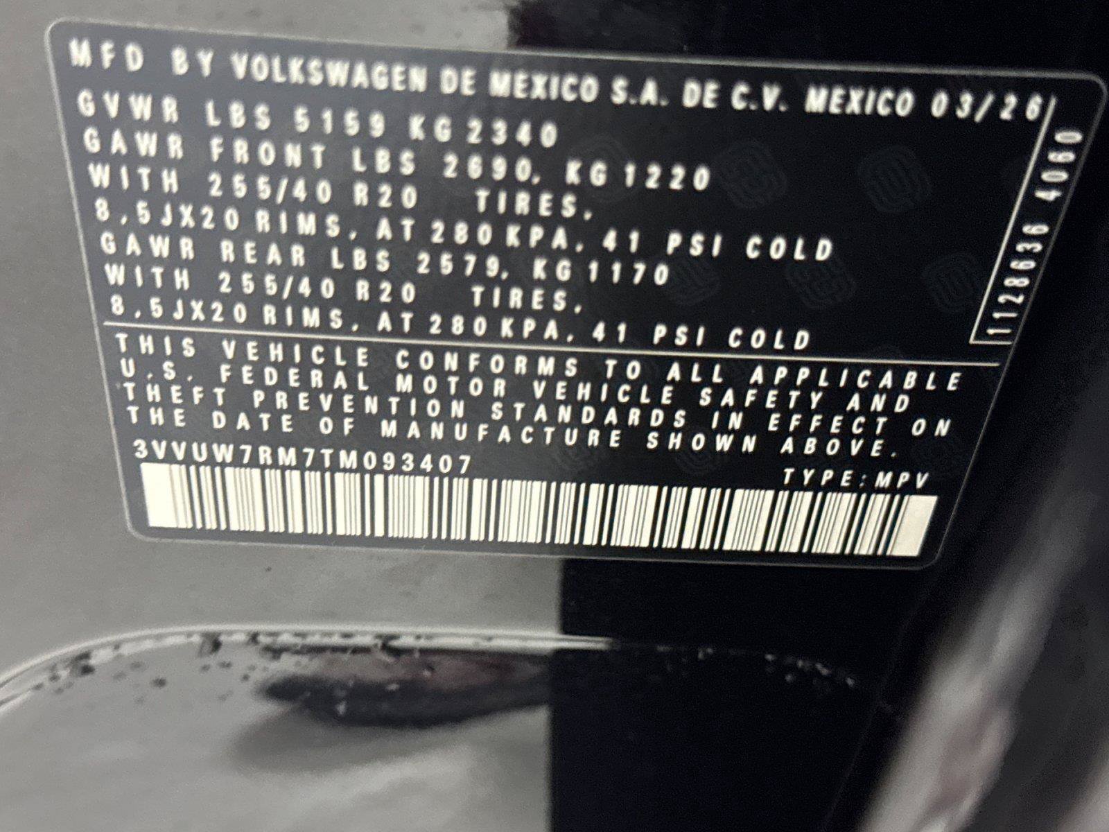 New 2026 Volkswagen Tiguan SEL R-Line AWD/4WD image 28