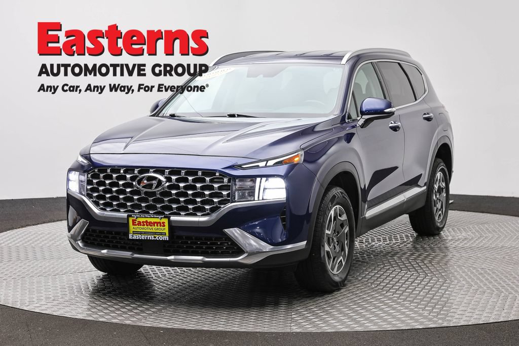 Used 2023 Hyundai Santa Fe Blue