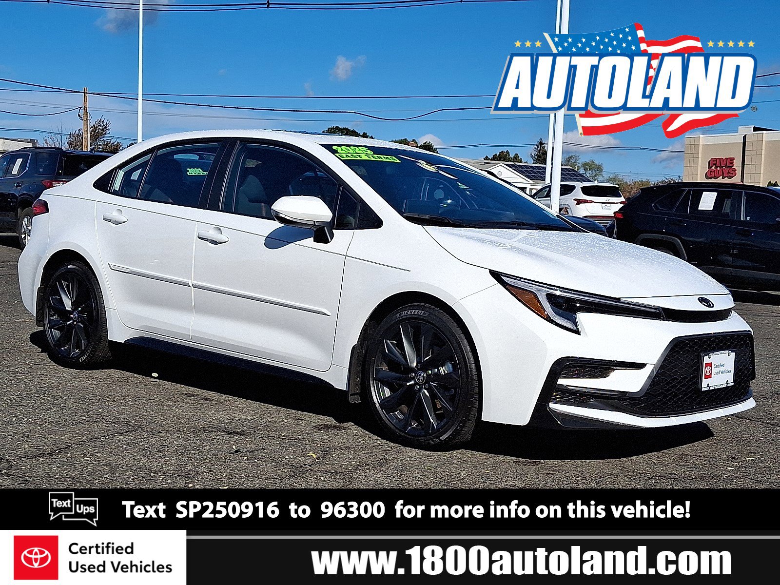 Certified 2025 Toyota Corolla SE