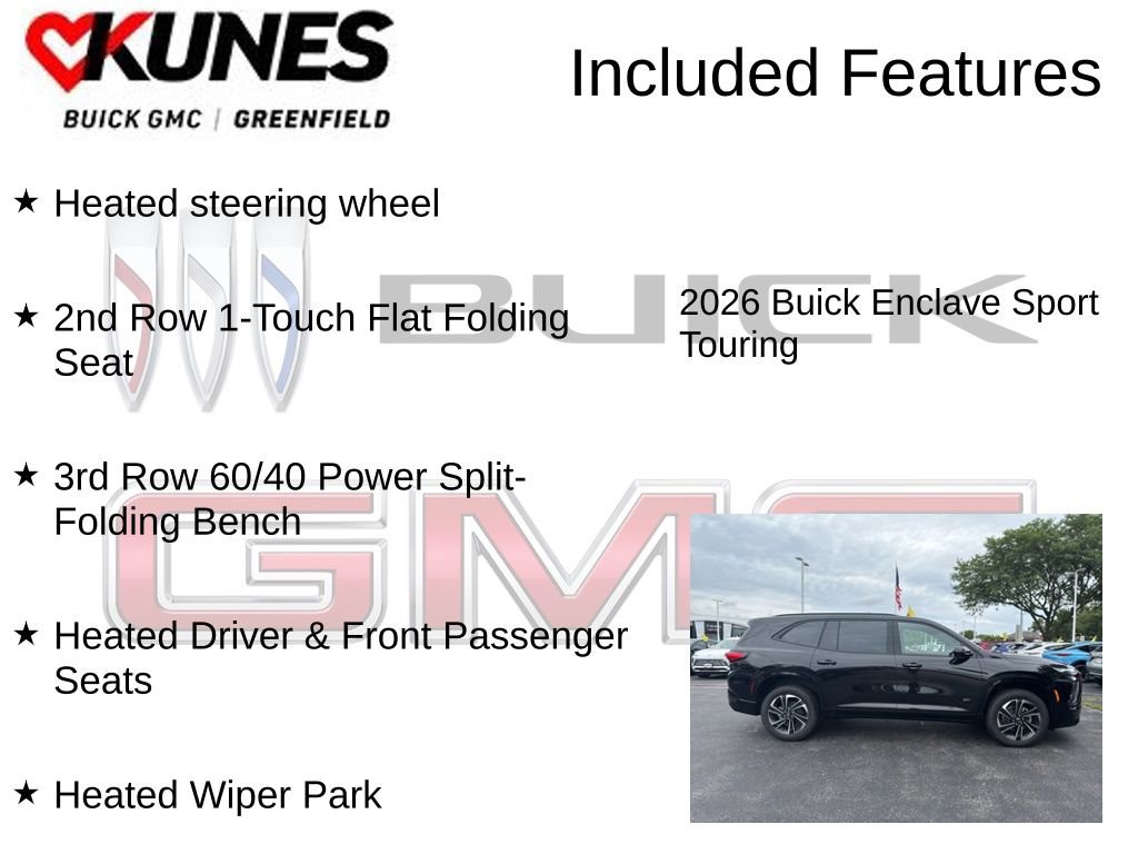 New 2026 Buick Enclave Sport Touring w/ Power Package image 4