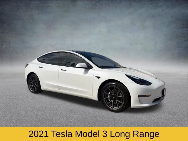 Used 2021 Tesla Model 3 Long Range image 2