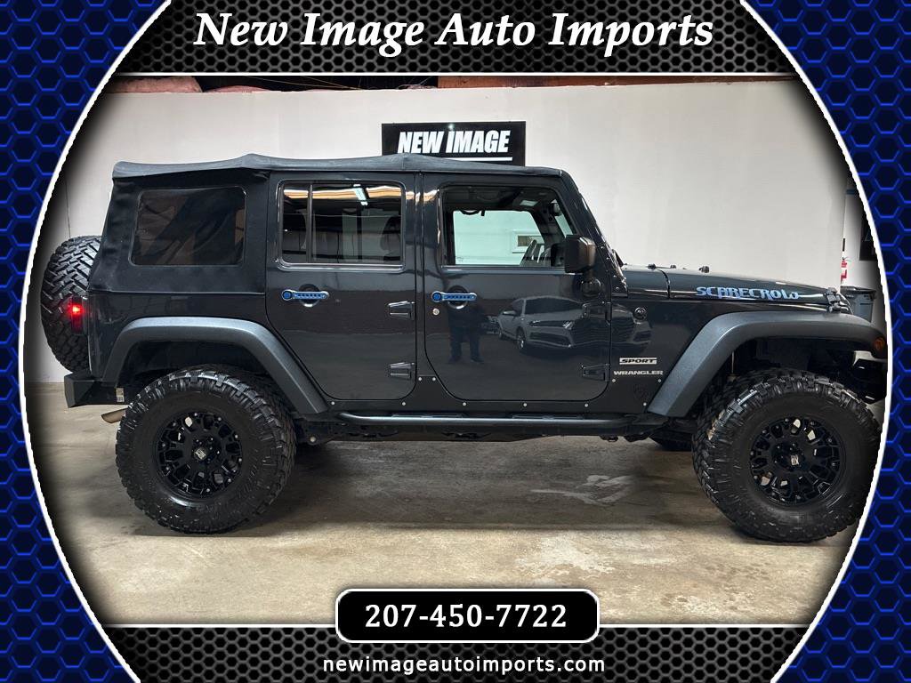 Used 2017 Jeep Wrangler Unlimited Sport w/ Quick Order Package 24S