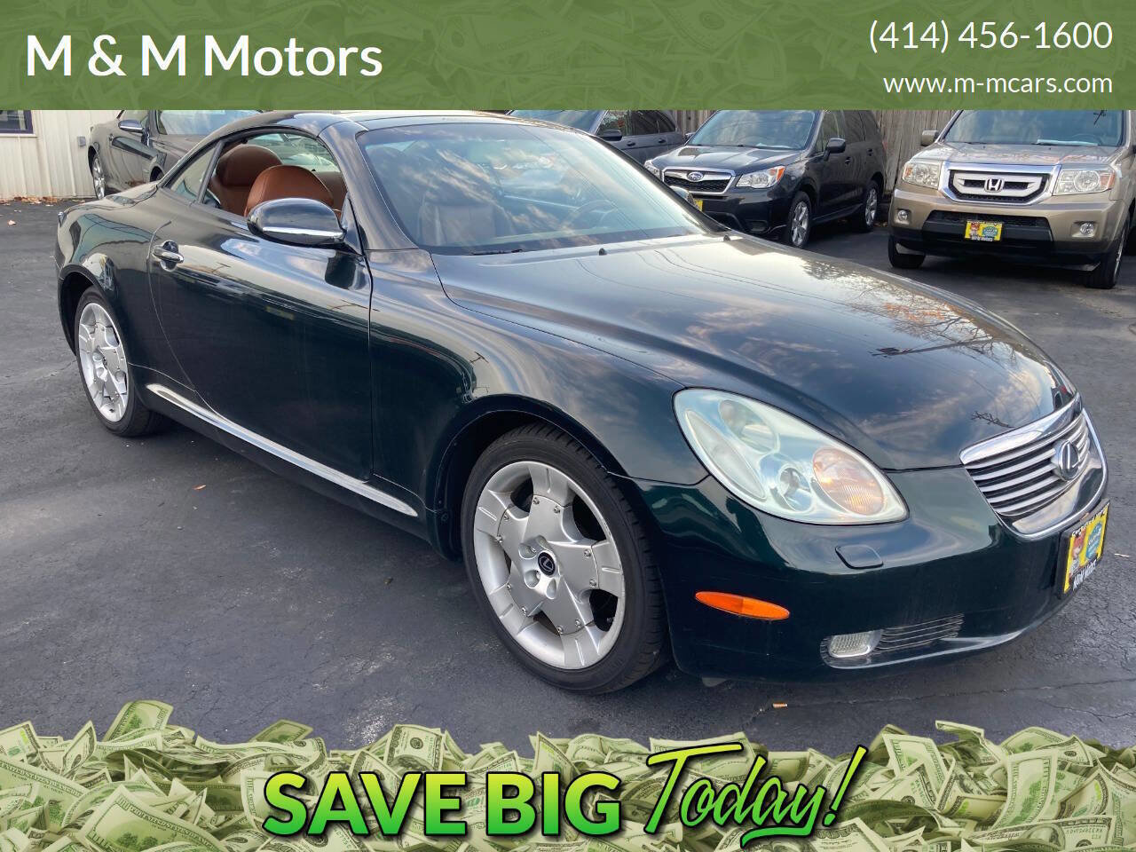 Used 2003 Lexus SC 430 Base 2dr Convertible