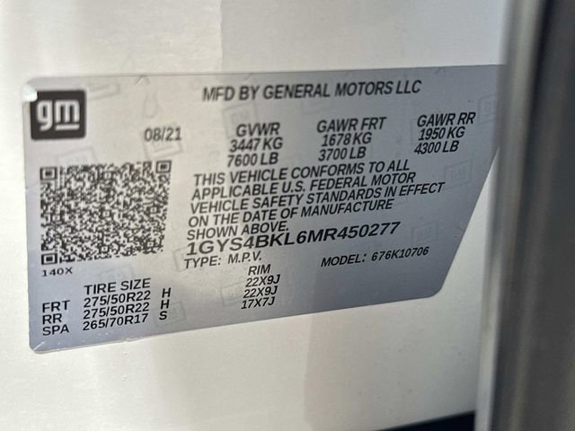 Used 2021 Cadillac Escalade Premium Luxury w/ LPO, Illumination Package AWD/4WD image 19