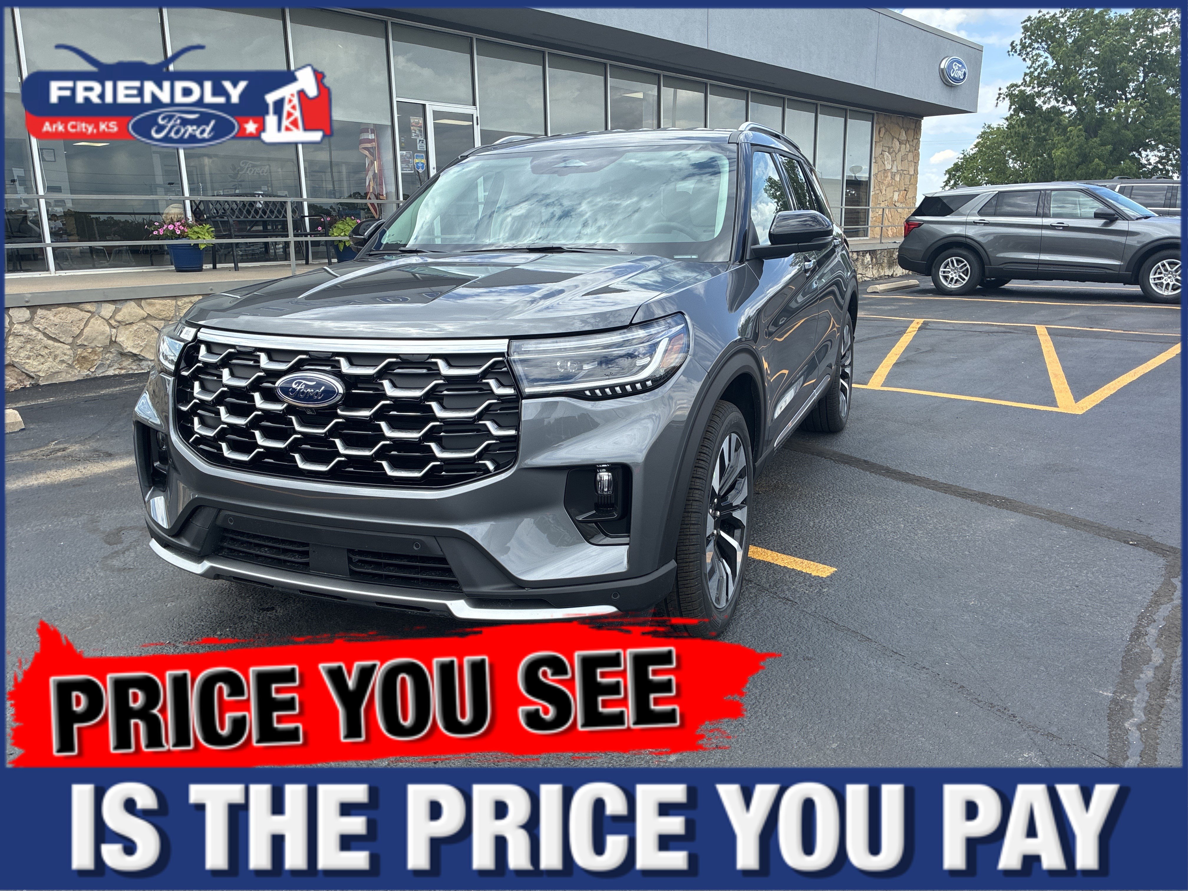 New 2026 Ford Explorer Platinum w/ LUX Leather Package