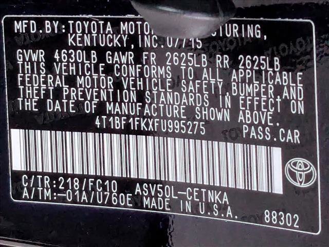 Used 2015 Toyota Camry LE image 24
