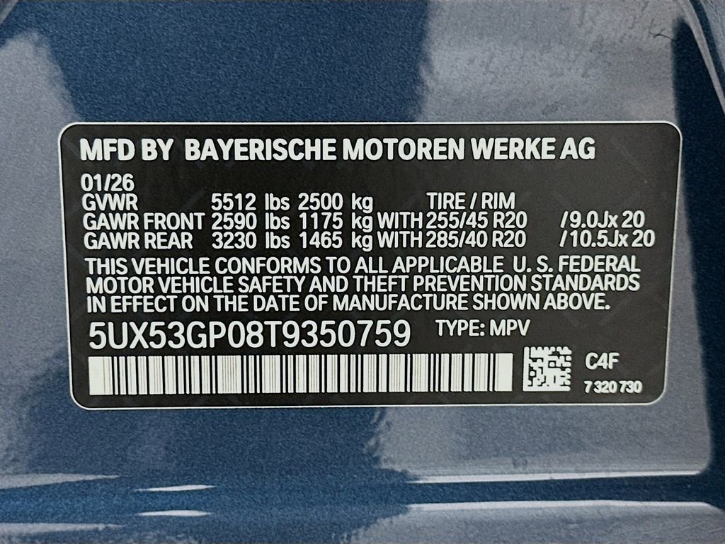 New 2026 BMW X3 xDrive30 image 24
