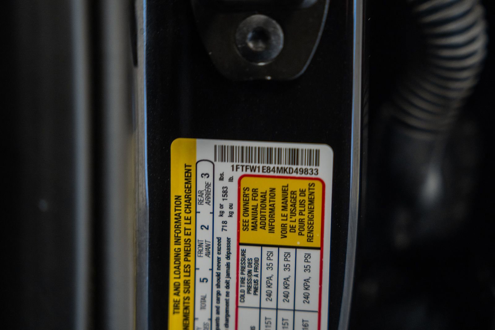 Certified 2021 Ford F150 Lariat w/ Equipment Group 502A High image 51