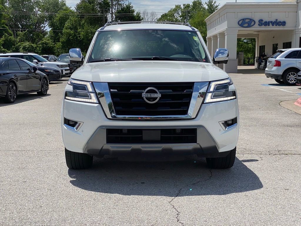 Used 2023 Nissan Armada Platinum w/ Captain's Chairs Package AWD/4WD image 2