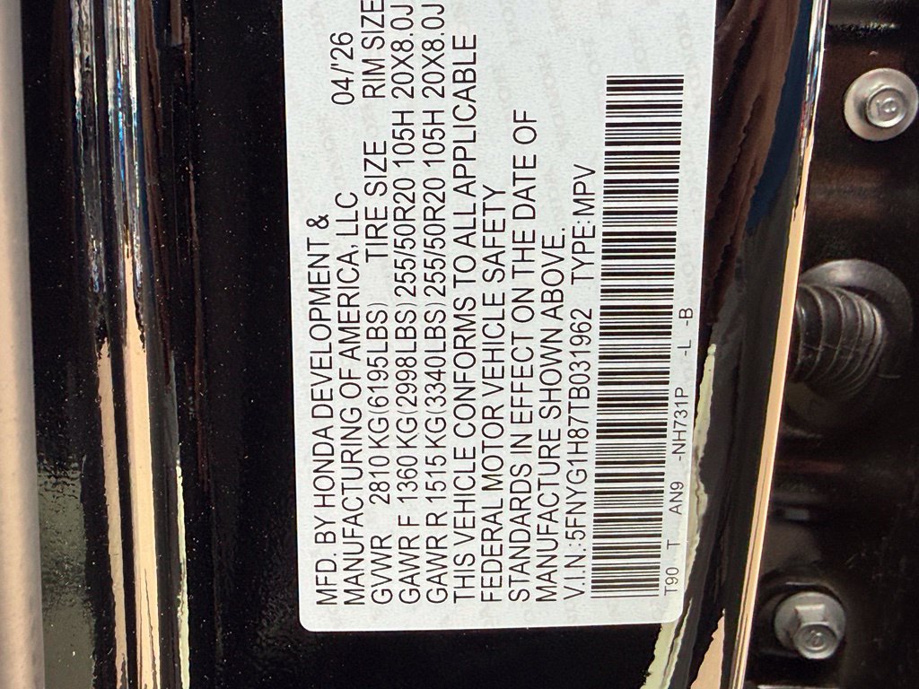 Used 2026 Honda Pilot Elite image 29