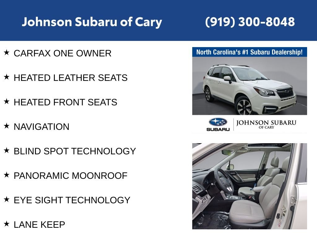 Used 2017 Subaru Forester 2.5i Limited AWD/4WD image 6