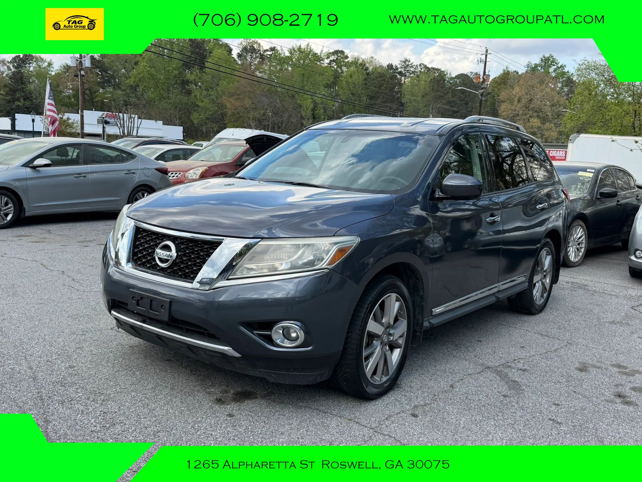 Used 2013 Nissan Pathfinder Platinum
