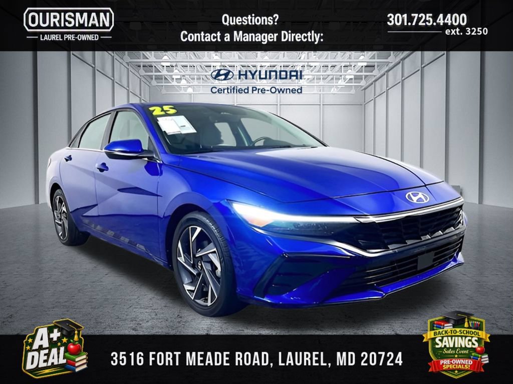 Used 2025 Hyundai Elantra Sport