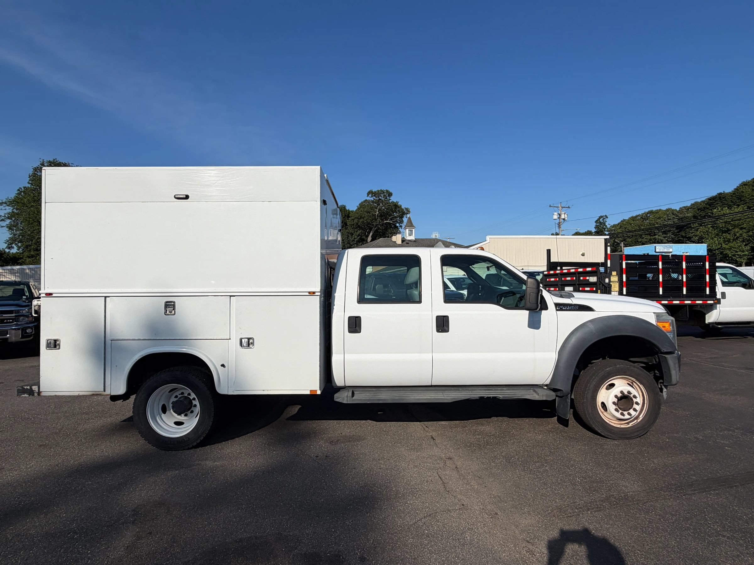 Used 2012 Ford F450 XL w/ Snow Plow Prep Pkg RWD image 6