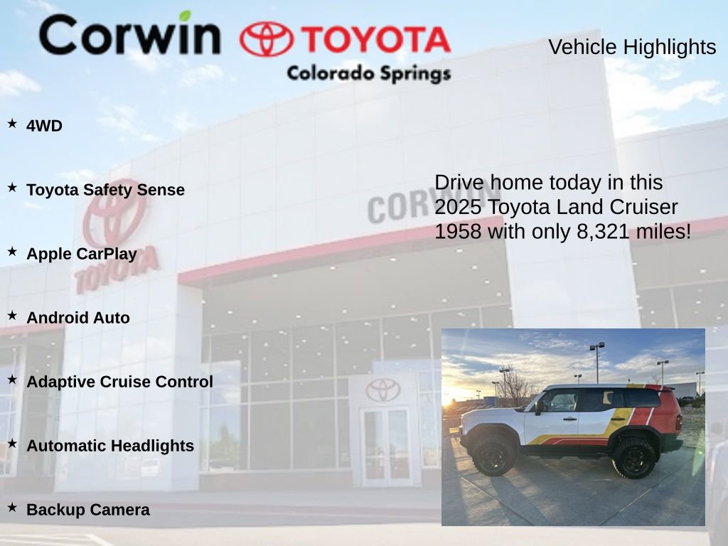 Used 2025 Toyota Land Cruiser 1958 image 6