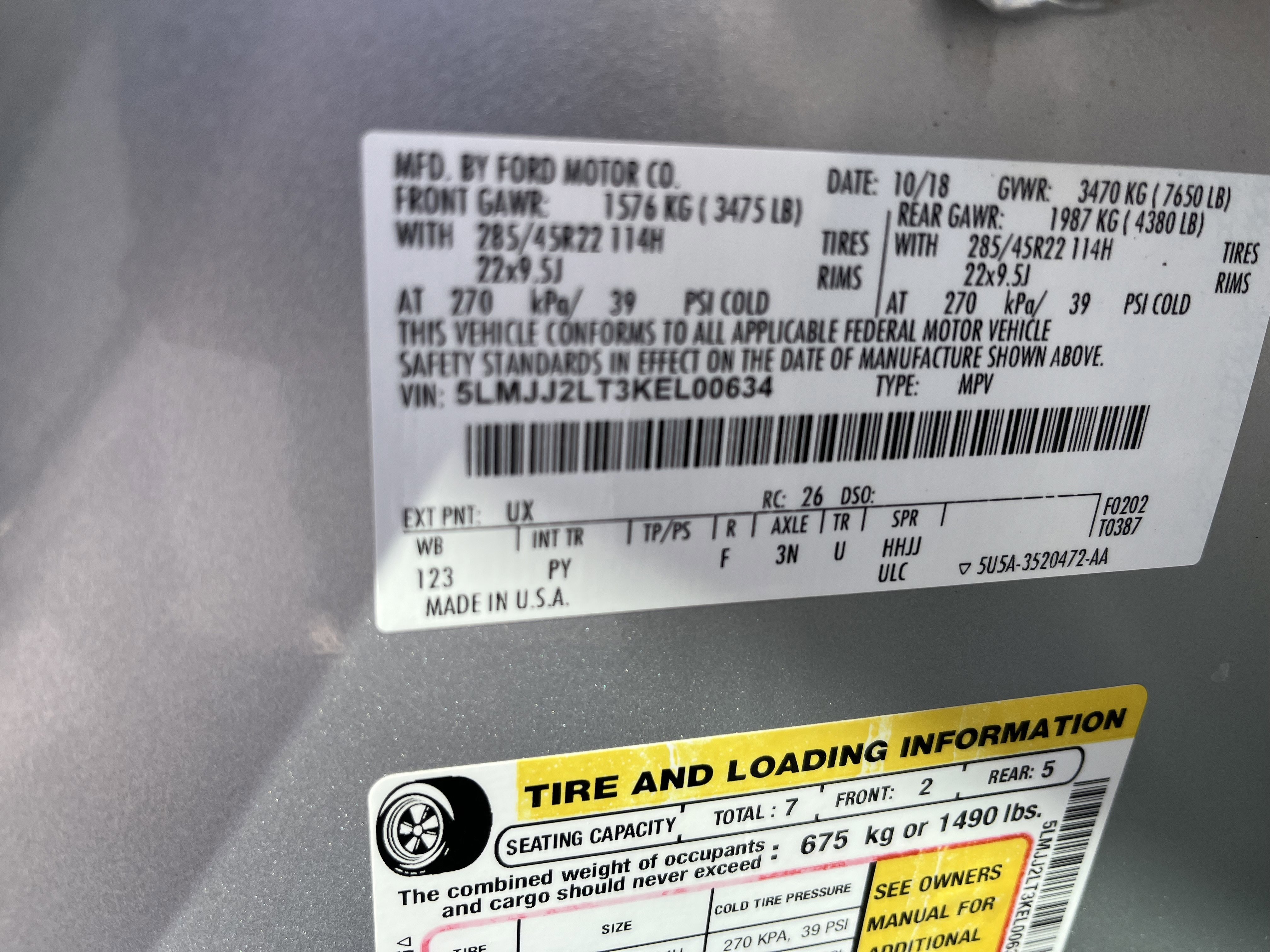 Used 2019 Lincoln Navigator Reserve image 31