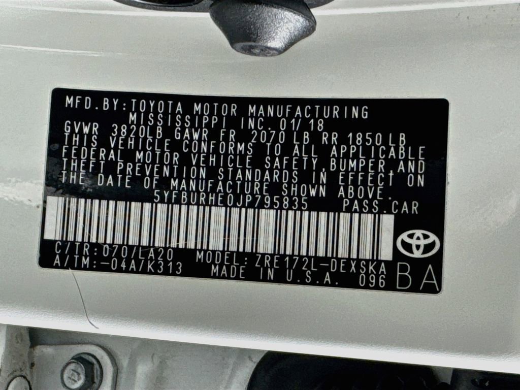 Used 2018 Toyota Corolla XSE FWD image 39