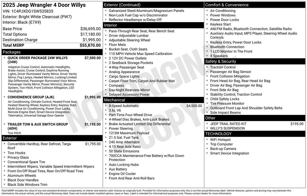 Certified 2025 Jeep Wrangler Willys image 22