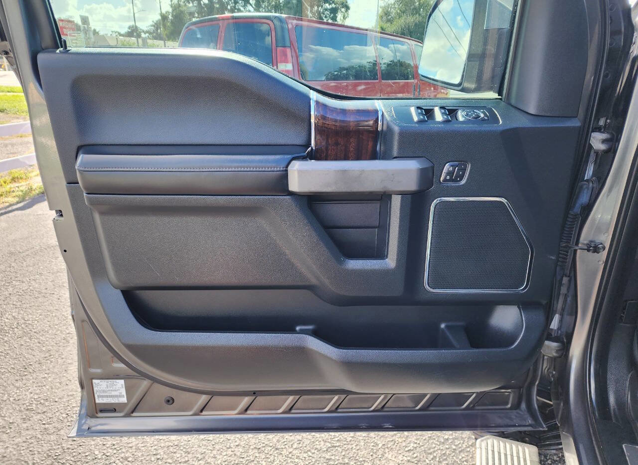 Used 2015 Ford F150 Platinum w/ Max Trailer Tow Package image 14
