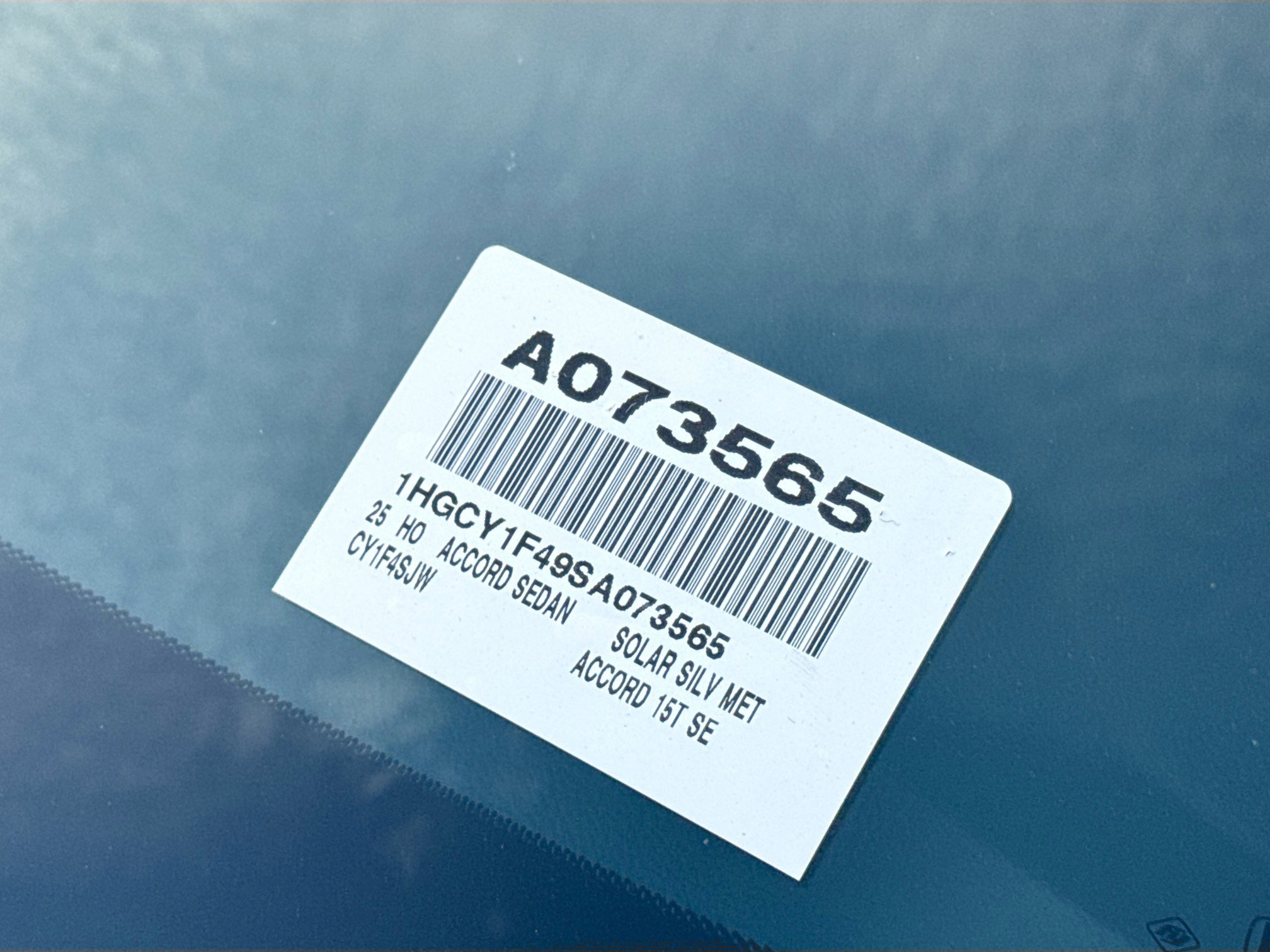 New 2025 Honda Accord SE image 26