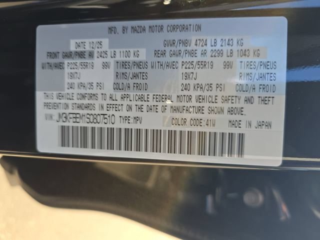 New 2025 MAZDA CX-5 AWD 2.5 S w/ Premium Plus Pkg image 34