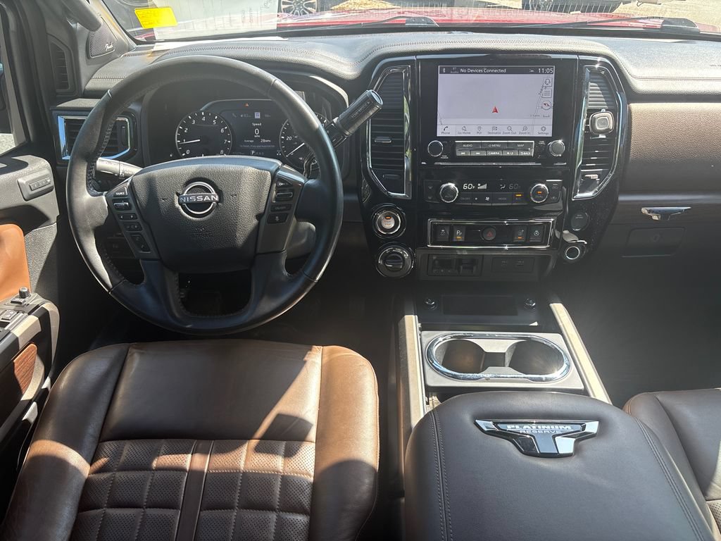 Used 2023 Nissan Titan Platinum Reserve w/ Moonroof Package AWD/4WD image 20