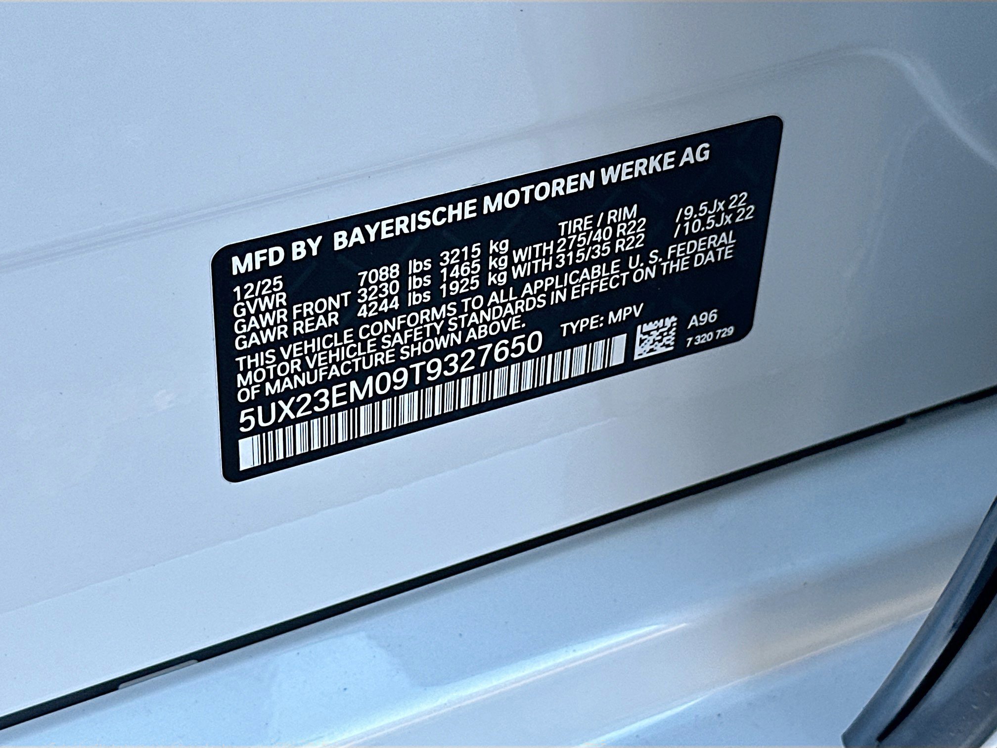 New 2026 BMW X7 xDrive40i w/ M Sport Package image 28