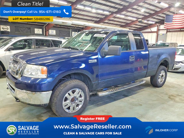 Used 2008 Ford F150 4x4 SuperCab
