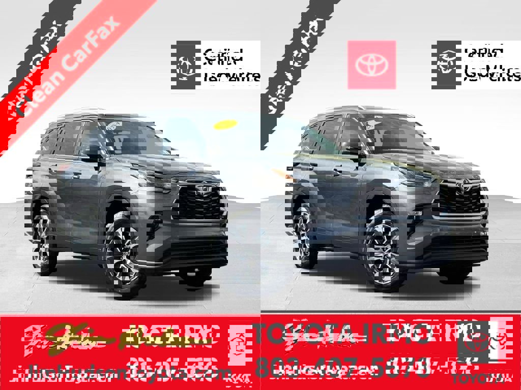 Certified 2024 Toyota Highlander XLE image 1