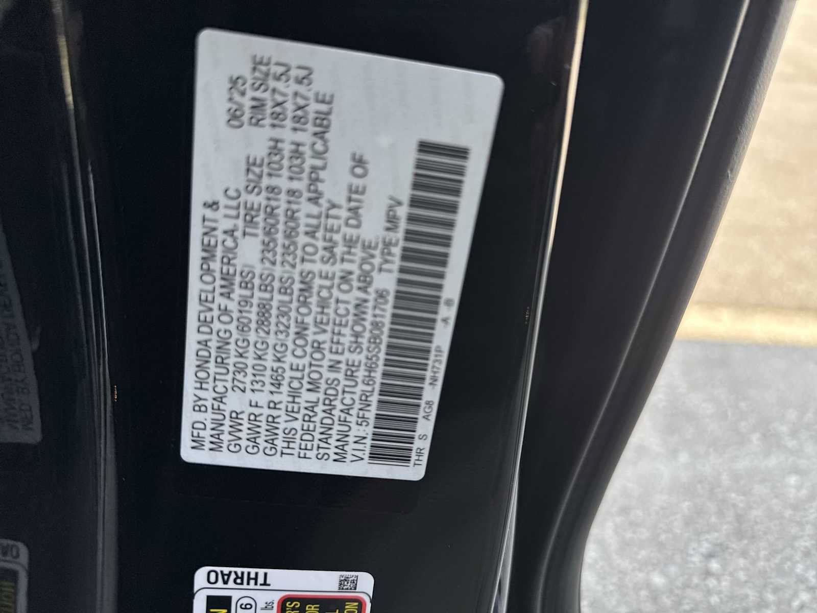 Used 2025 Honda Odyssey EX-L image 36