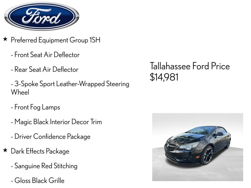 Used 2018 Buick Cascada Sport Touring w/ Dark Effects Package image 4