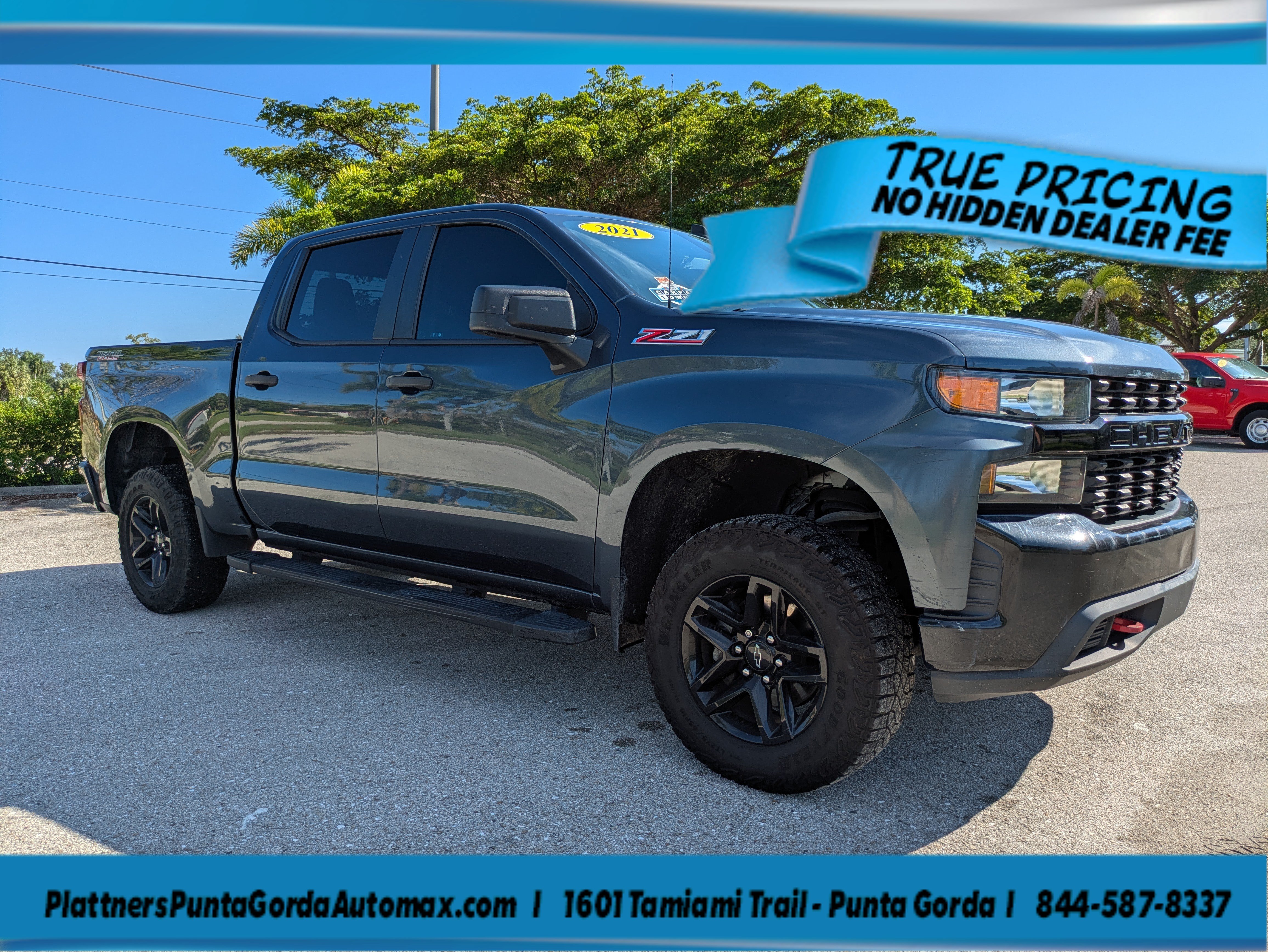 Used 2021 Chevrolet Silverado 1500 Custom Trail Boss AWD/4WD video 1