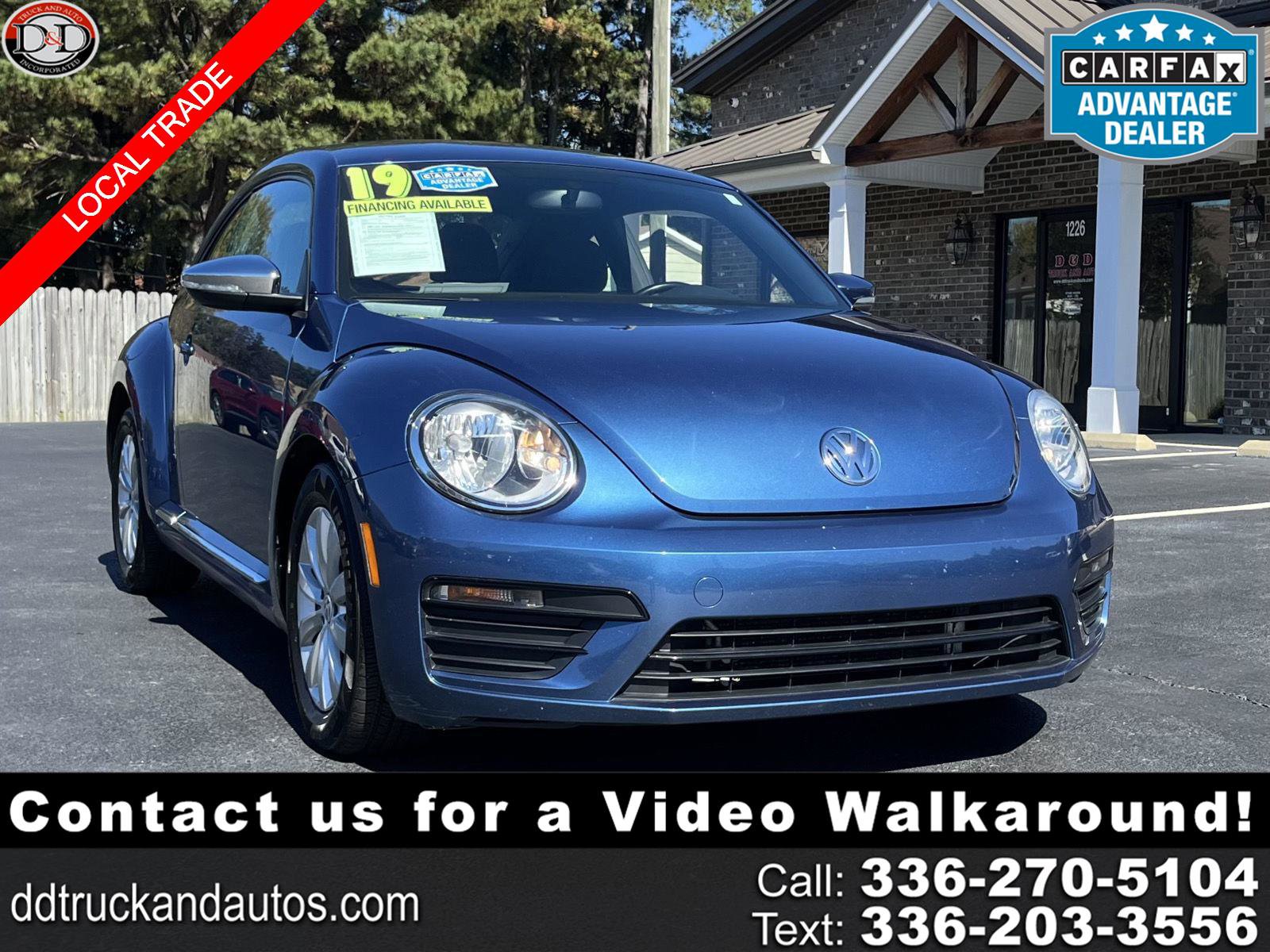 Used 2019 Volkswagen Beetle S