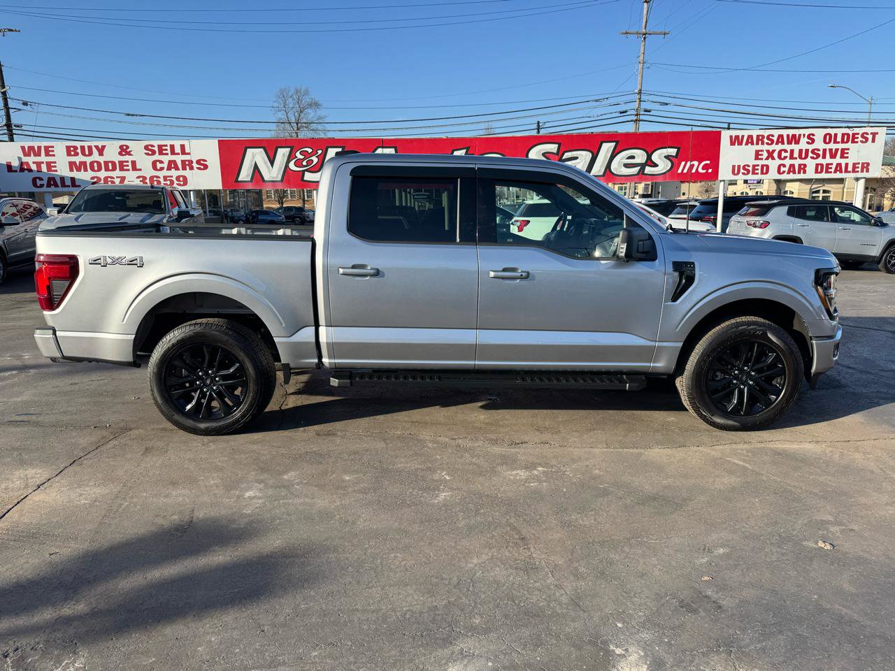 Used 2025 Ford F150 XLT w/ Equipment Group 302A MID AWD/4WD image 4