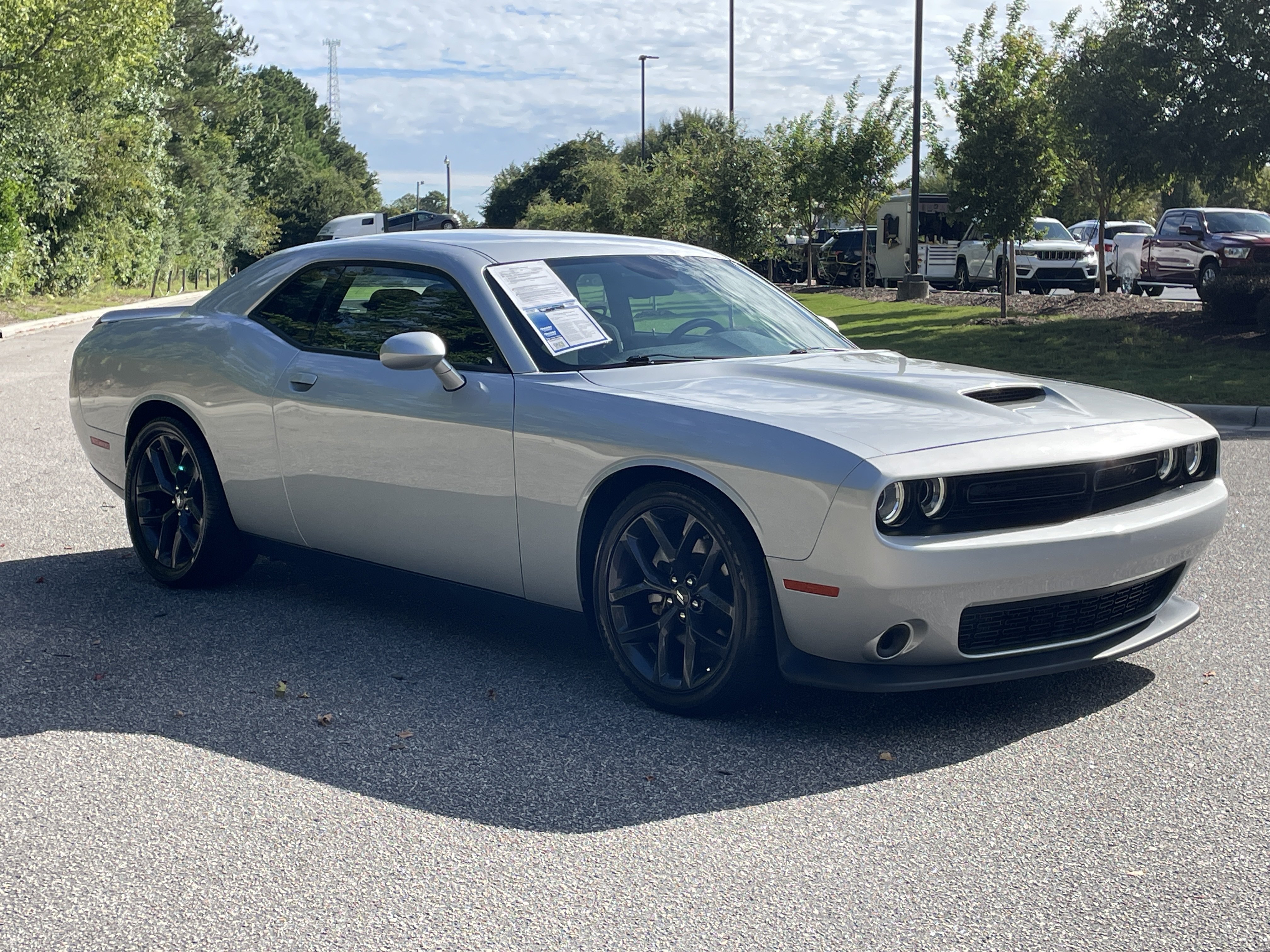 Used 2023 Dodge Challenger R/T w/ Blacktop Package RWD image 2
