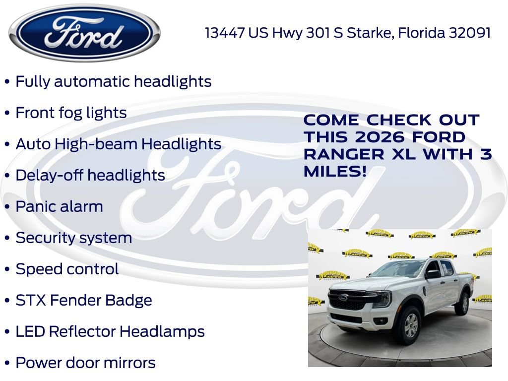 New 2026 Ford Ranger XL AWD/4WD image 30