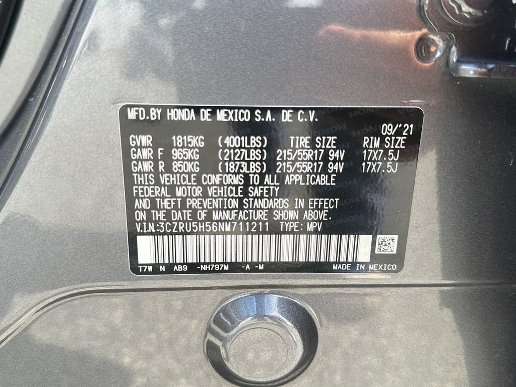 Used 2022 Honda HR-V EX image 28