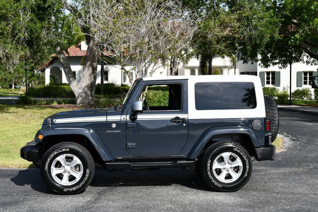 Used 2017 Jeep Wrangler Sahara w/ Quick Order Package 24E Chief AWD/4WD image 23