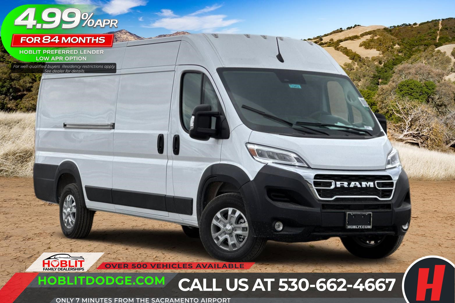 New 2026 RAM ProMaster 3500 w/ Quick Order Package 22G SLT image 1