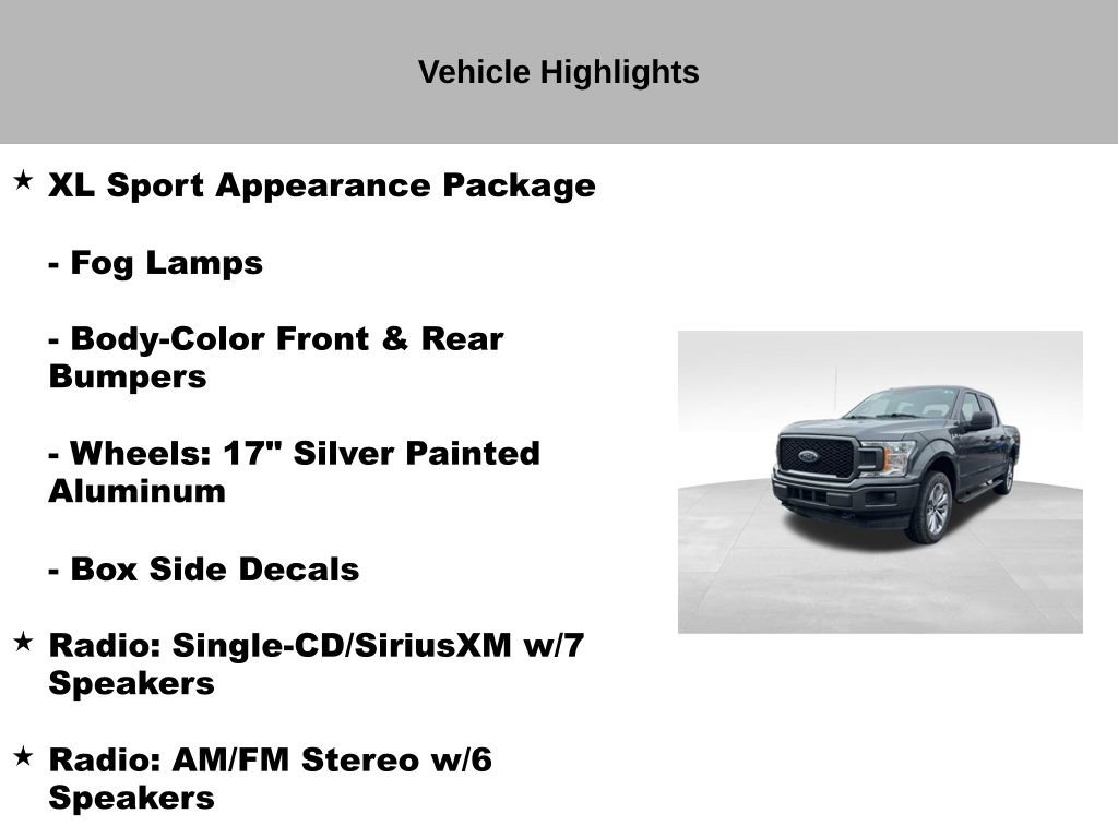 Used 2018 Ford F150 XL w/ Equipment Group 101A Mid image 36