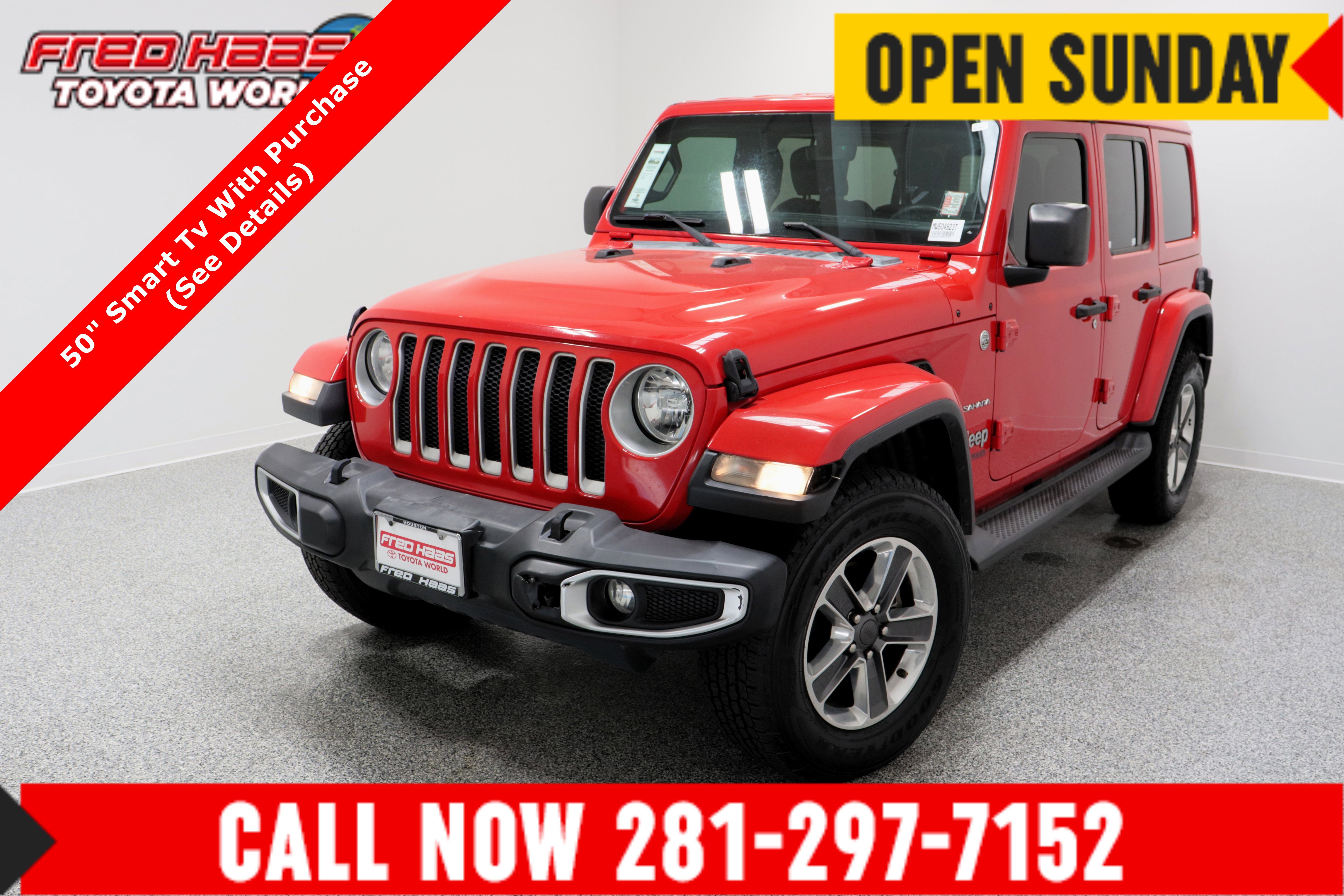 Used 2021 Jeep Wrangler Unlimited Sahara