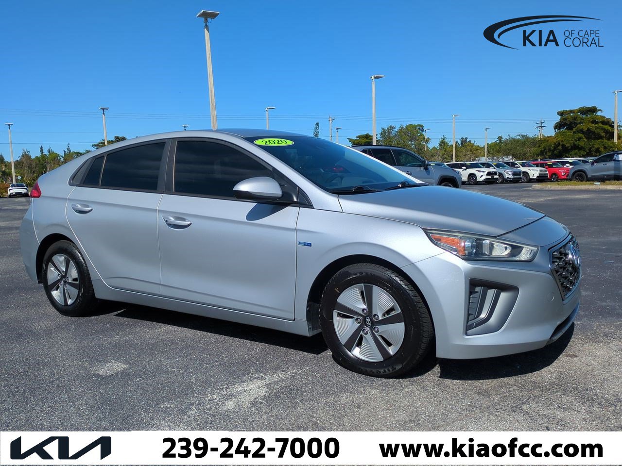 Used 2020 Hyundai Ioniq Blue