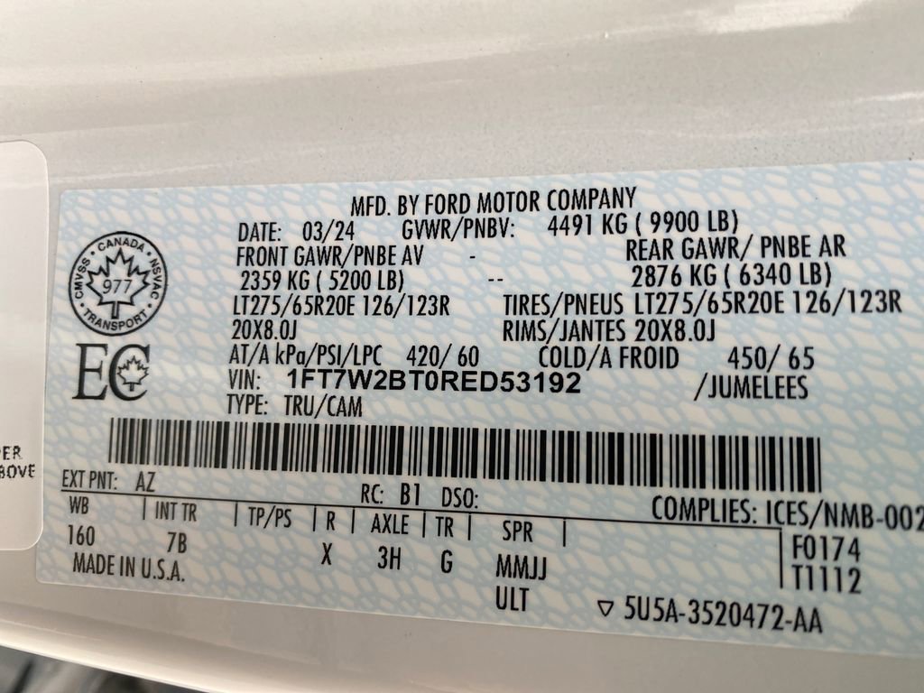 Used 2024 Ford F250 Platinum w/ FX4 Off-Road Package image 29