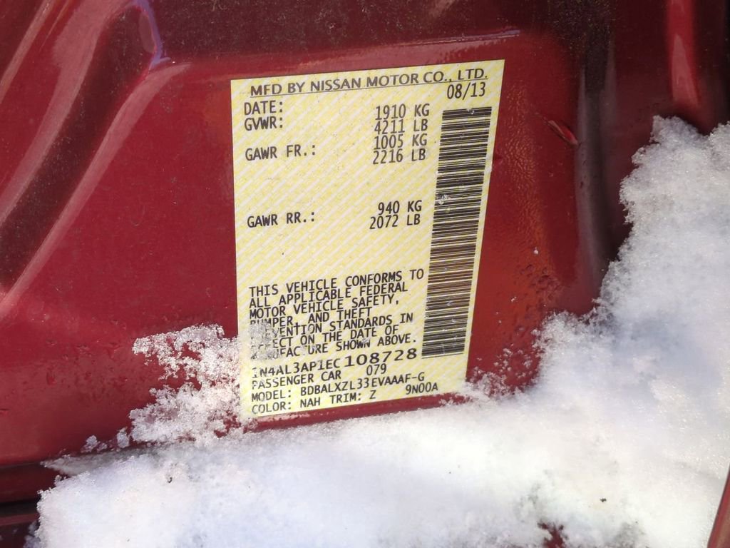 Used 2014 Nissan Altima 2.5 SL w/ Moonroof Package image 30