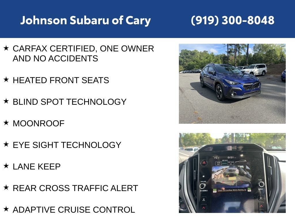 Used 2025 Subaru Crosstrek 2.5i Limited w/ Crosstrek Mirror Package AWD/4WD image 6
